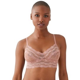 b.tempt'd by Wacoal Women's Lace Kiss Bralette, Burlwood