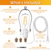 Make a Lamp or Rewire Kit,DIY Bottle Lamp Wiring Kit