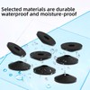 8pcs Toilet Seat Fittings, M8 Rubber Washers Toilet Seat Fixings,