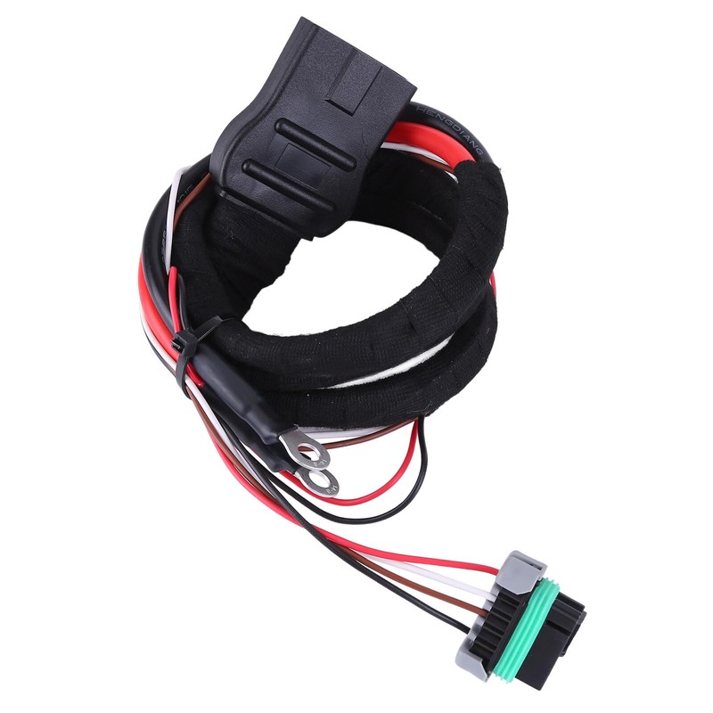 Slakerbe Truck & Plow Side Battery Cable Wiring Harness Set,