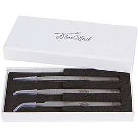 Light Lashing Professional Eyelash Extension Tweezer Kit
