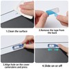 Webcam cover, 3 pieces, laptop camera cover, privacy shielding capacity