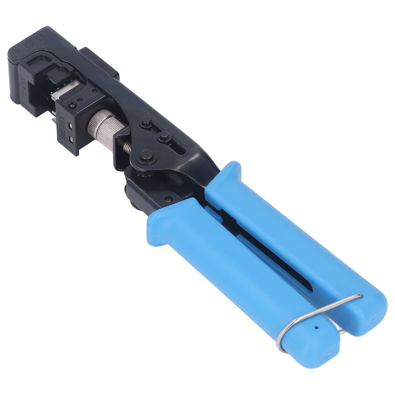 Modular Data Cable Crimper Alloy Steel Flat Mouth Termination Tool