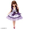 Takara Tomy LW-03 Licca-chan Dress Grape Ribbon Flower Dress-up Doll,