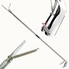 Ruyarxnm 60" Collapsible Grabber Reacher Heavy-Duty Trash Picker Litter Nabber