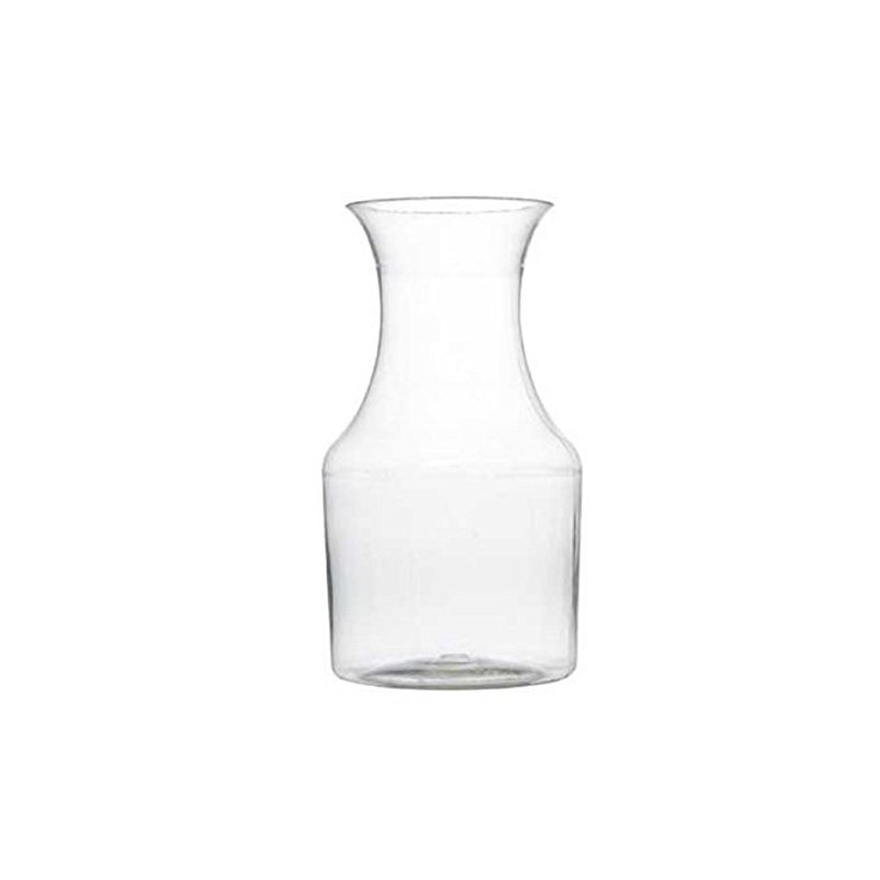 7.5oz Plastic Mini Wine Carafe Pitcher-6 Pieces Clear