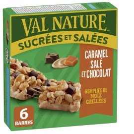 Nature Valley Granola Bars, Sweet and Salty Nut, Salted Caramel Chocolate, 210g