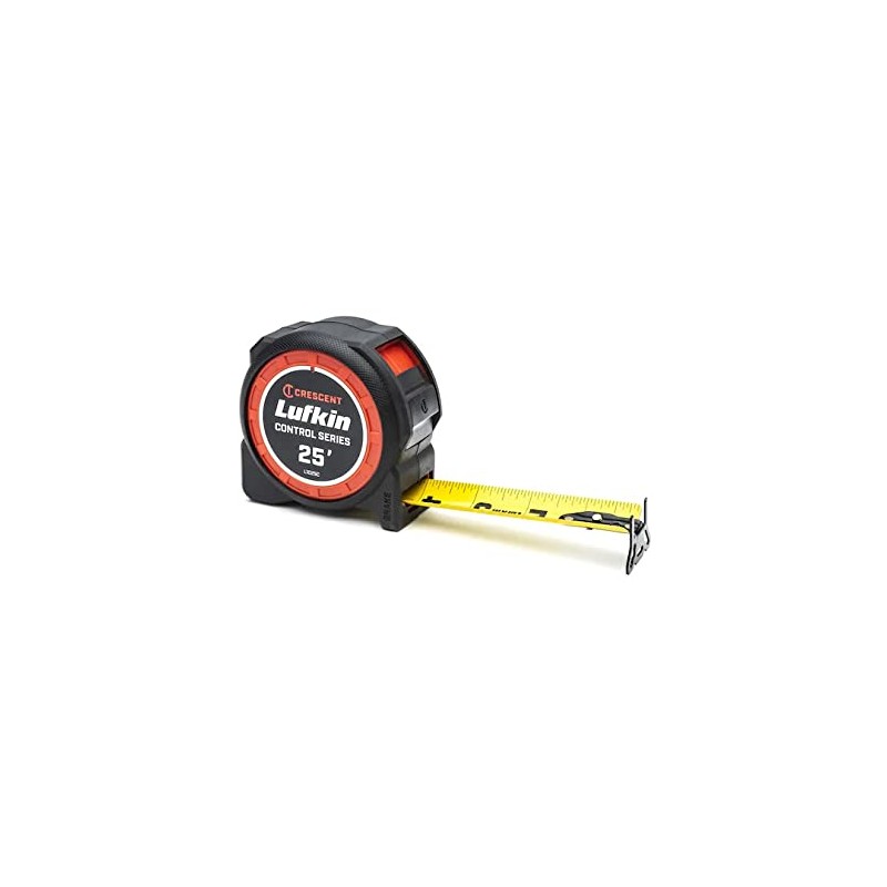 Crescent Lufkin Control Series 25' Tape Measure & Utility Knife