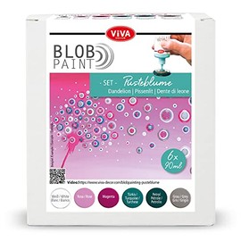VIVA DECOR Blob Paint Set Dandelion 6 x 90 ml