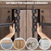 Joywayus Aluminum Alloy Cabinet Hardware Jig Drill Punch Locator Guide