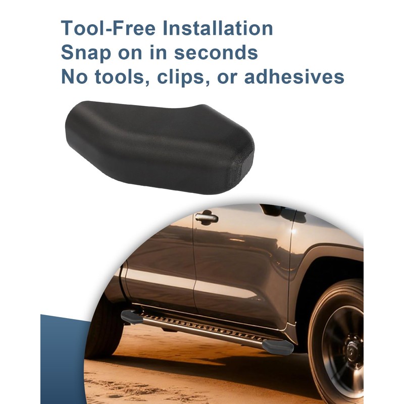Foruly for Toyota Tundra Running Board End Cap Replacement 2022-2025