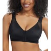 Lemorosy Front Closure Full Coverage Posture Bra Wireless Back Support