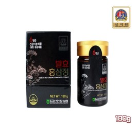 Fermented red ginseng, 6-year-old red ginseng, ginsenoside Rg3, Hyosam, red ginseng extract, Rg3, immunity, Ministry of Food and Drug Safety certification / 발효홍삼 6년근 홍삼 진세노사이드 Rg3 효삼 홍삼정 알지쓰리 면역력 식약처인증