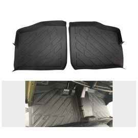 UTV Ranger Front Floor Mats, A&UTV PRO Front Floor Liners All Weather Protection for 2013-2018 Polaris Ranger XP 570 900 & Full-Size Diesel Accessories