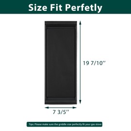 AEB76124701 Griddle Stove Replacement Parts for LG Gas Stove Top Center Burner Cast Iron Stovetop Griddles Pan LG LSGL5833F LSGL6337F LTGL6937D 5 Burner Range Cooktop Middle Griddle Plate 1 Pcs