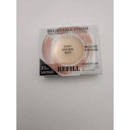 Sorme Believable Finish Wet/Dry Powder Foundation REFILLS - 8 shades - 411 Rosy Beige