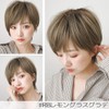 Bright Lara hf1284-RB-S Wig, Short, Full Wig, Bob, Natural Wig,