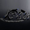 Silicone Radiator Hose Piping Clamps Kit Compatible with 1988 1989