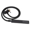 Wall Mounted Shower Set Black High Pressure Shower Head with