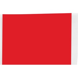 Brady All Weather Permanent Adhesive Vinyl Label Tape for M710 and BMP71 Printers - 2" x 50', Red. M7C-2000-595-RD