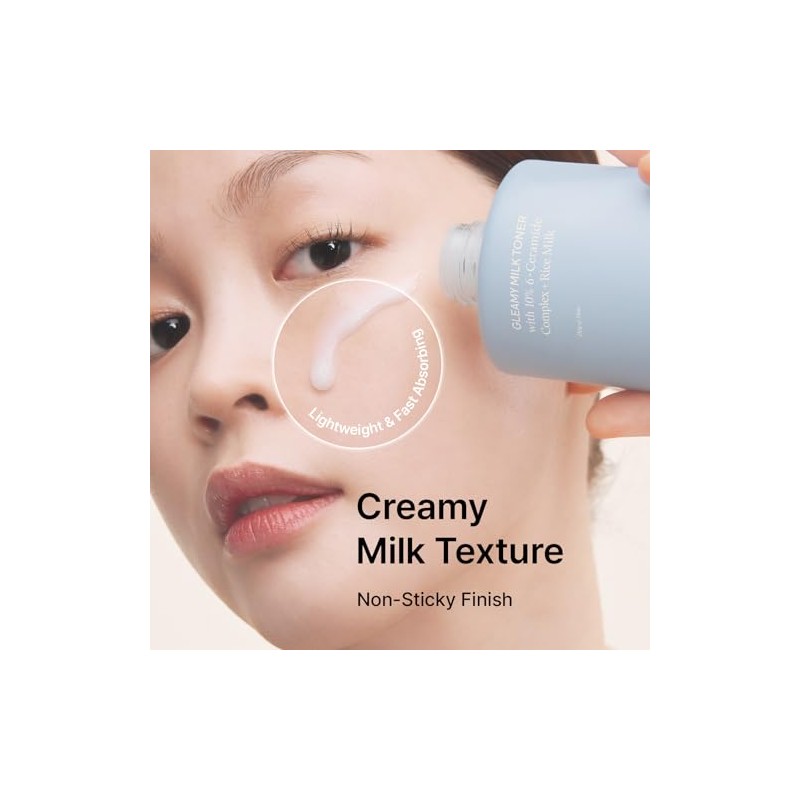 inyoe Gleamy Milk Toner with 10% 6-Ceramide Complex & Rice