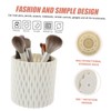 Ipetboom Rotating Makeup Brush Holder Portable Storage Container for Brushes