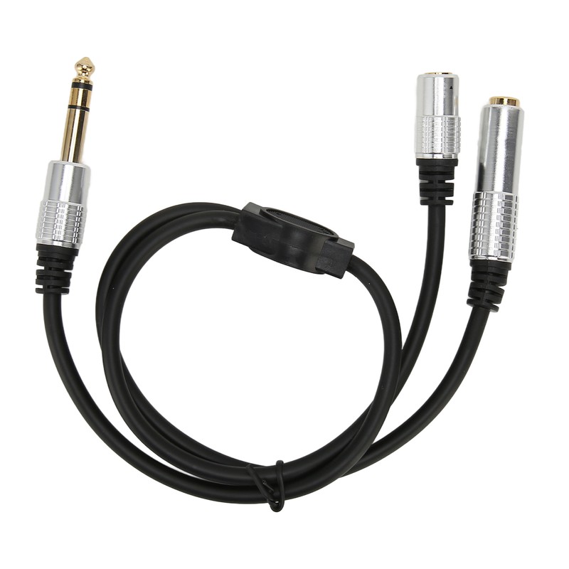 1 Split in 2 Sound Cable 1/4 Inch TRS Stereo