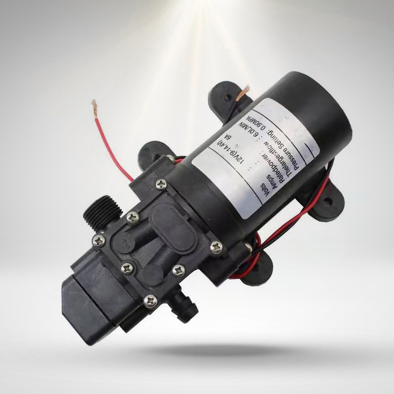 High Pressure Diaphragm Pump Smart Electric 6L Flow Rate Self