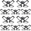 TOPAUBUB Garage Lights 10 Pack 120W, 12000LM LED Garage Lights