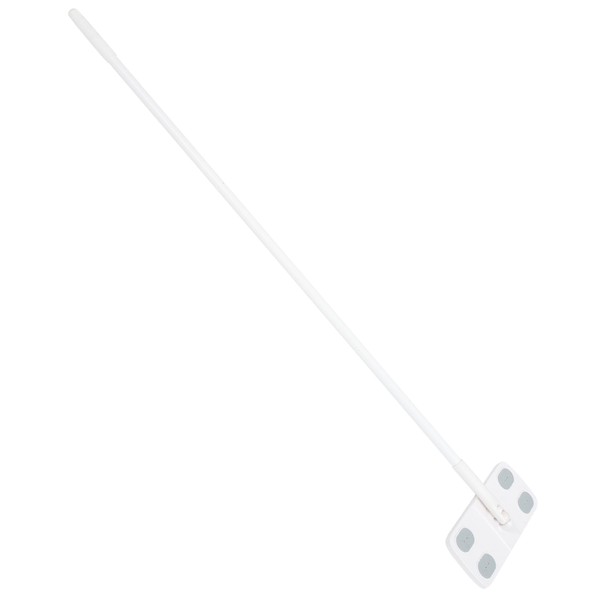 PACKOVE Detachable Long Handle Dust Mop with Face Towel Refill