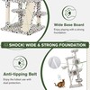 MUTICOR 66 Inches Multi-Level Large Cat Tree Tower for Indoor