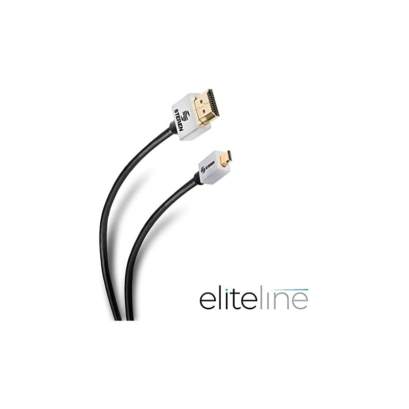 Cable Micro Hdmi A Hdmi Ultra Delgado, De 1.8m |