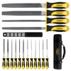 TARIST 17PCS File Set with Tool Bag, Includes 4PCS Large
