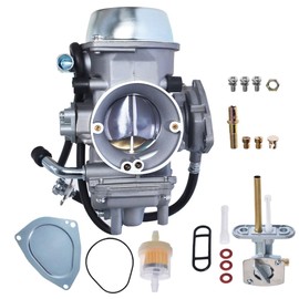 Golf Cart Parts & Accessories 1998-2001 For Yamaha Grizzly 600 Carburetor & Fuel Gas Petcock Valve Fuel Filter Mod-G33S-2637