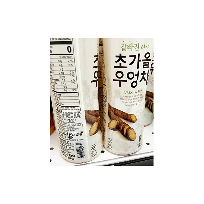 LOTTE BURDOCK TEA (16.9OZ*10 BOTTLES)