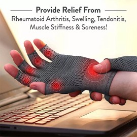 KW Guantes Artritis Reumatoide Térmicos Compresión Alivia Dolor