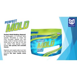 Perfect Mold Mold Making Material for Customized Detailed Molds