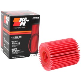 K&N Filtro de Aceite Premium HP-7023 para Lexus Toyota