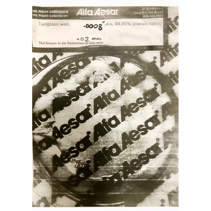 CROSSHAIRS WIRE 3 PACK! .0005” .0008” .001”SCOPE REPAIR TUNGSTEN 3