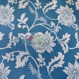 Non-Slip PVC Shelf Liner with Cute Pattern - Washable Kitchen Mat for Drawers and Shelves Durable Plastic Materialcolor: Deep blue, size: 50.8cm x 182.8cm