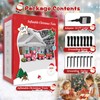 12 FT Christmas Inflatable Train with Santa Claus Holiday Decoration