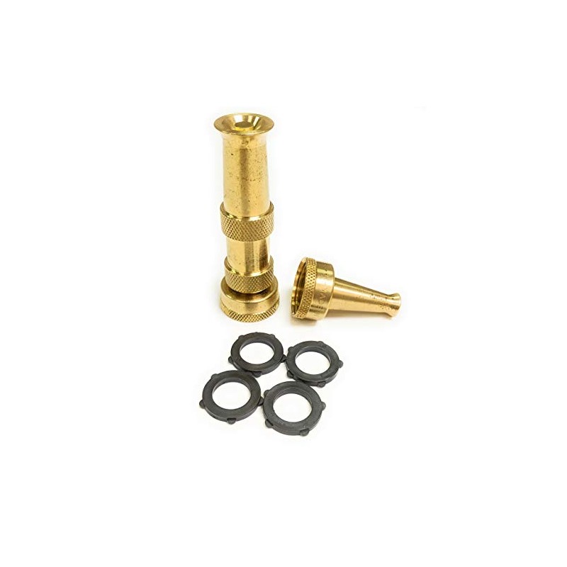 ICS Industries - Industrial Strength Hose Nozzle ~ Solid Brass