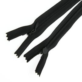 20 Inch Nylon Invisible Zipper, Close End Hidden Zipper for Sewing, Handmade, Clothes, Garment, Bags, Home Textile, Tailor Sewer Crafter's Special (20PCS, Black) YIGUANXIN
