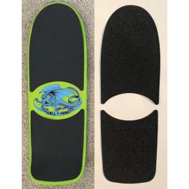 Black Diamond Die-Cut Grip Tape set for Powell Peralta 10"X30" Pig, Ray "Bones" Rodriguez S&S - Purple