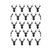 Darice Deer Heads, 4.25 x 5.75 inches Embossing Folder, Clear