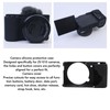 Soft Silicone Protective Case for ZV E10 Precise Openings Antislip