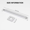 NearMoon Ceiling Mounted Shower Arm With Flange, Universal Connection 1/2