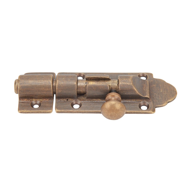 Barrel Bolt Buckle Rust Proof High Hardness Brass Antique Sliding