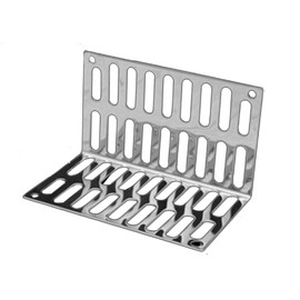 Cuticate Drainage Filter, L-Shaped Floor Crust Grate for Porches, Shower Strainers, Floor Drain Pieces