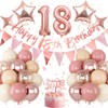 Blush 18th Birthday Balloons